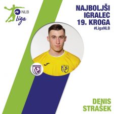 Denis Strašek igralec kroga lige NLB